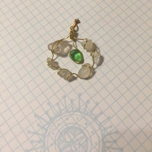 Oregon costal stone pendent 🌊